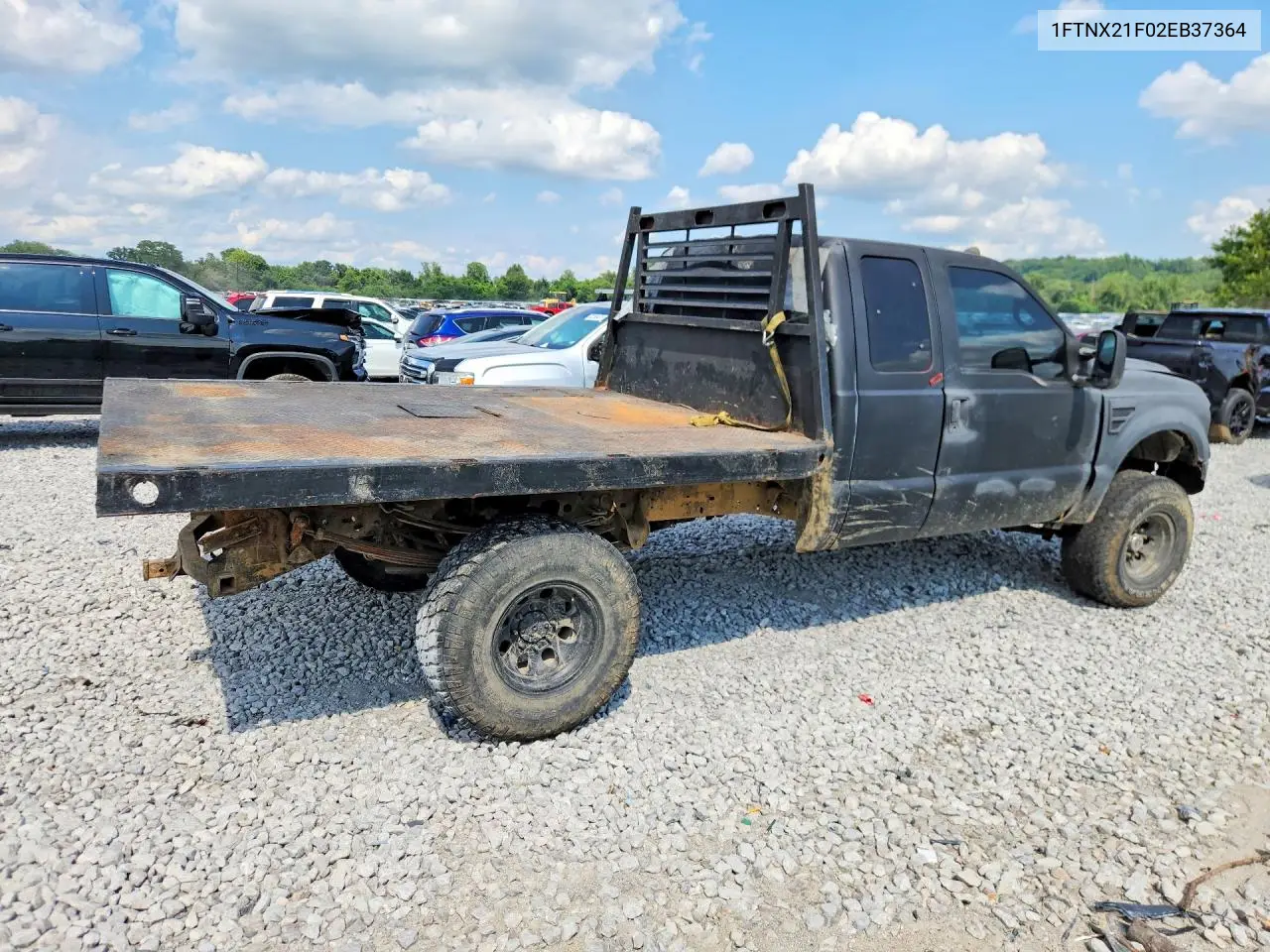 2002 Ford F250 Super Duty VIN: 1FTNX21F02EB37364 Lot: 62020016