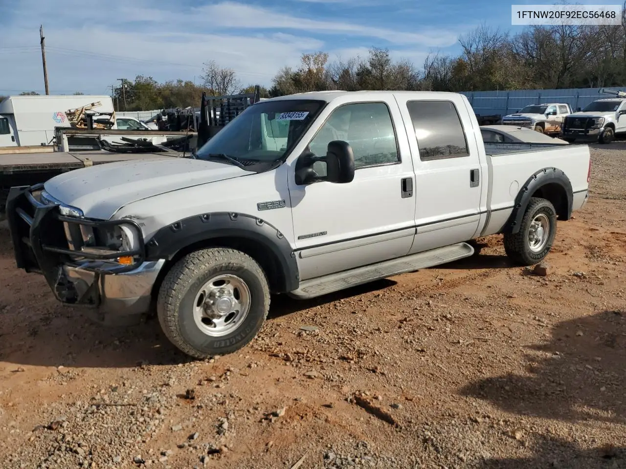 1FTNW20F92EC56468 2002 Ford F250 Super Duty