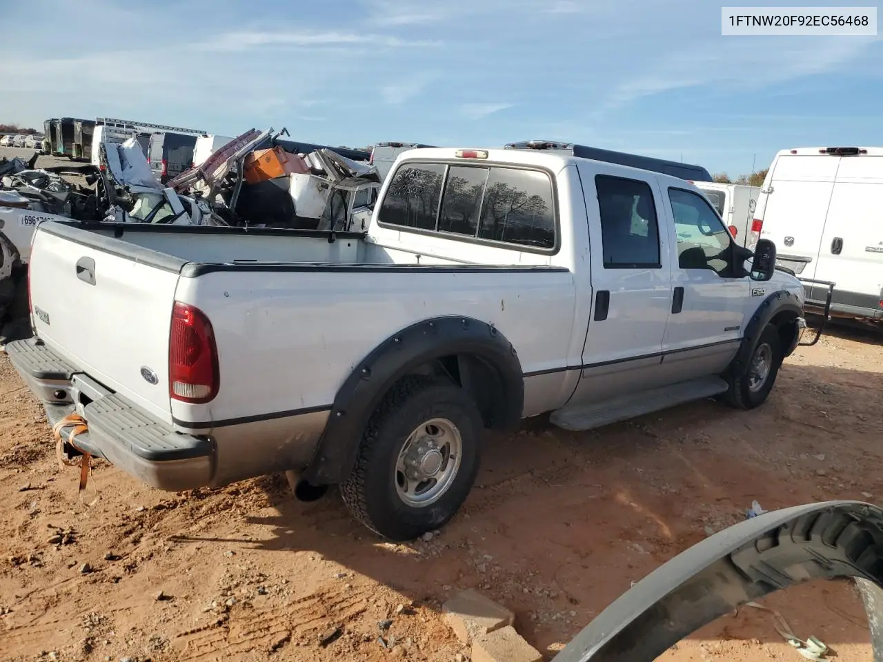 1FTNW20F92EC56468 2002 Ford F250 Super Duty
