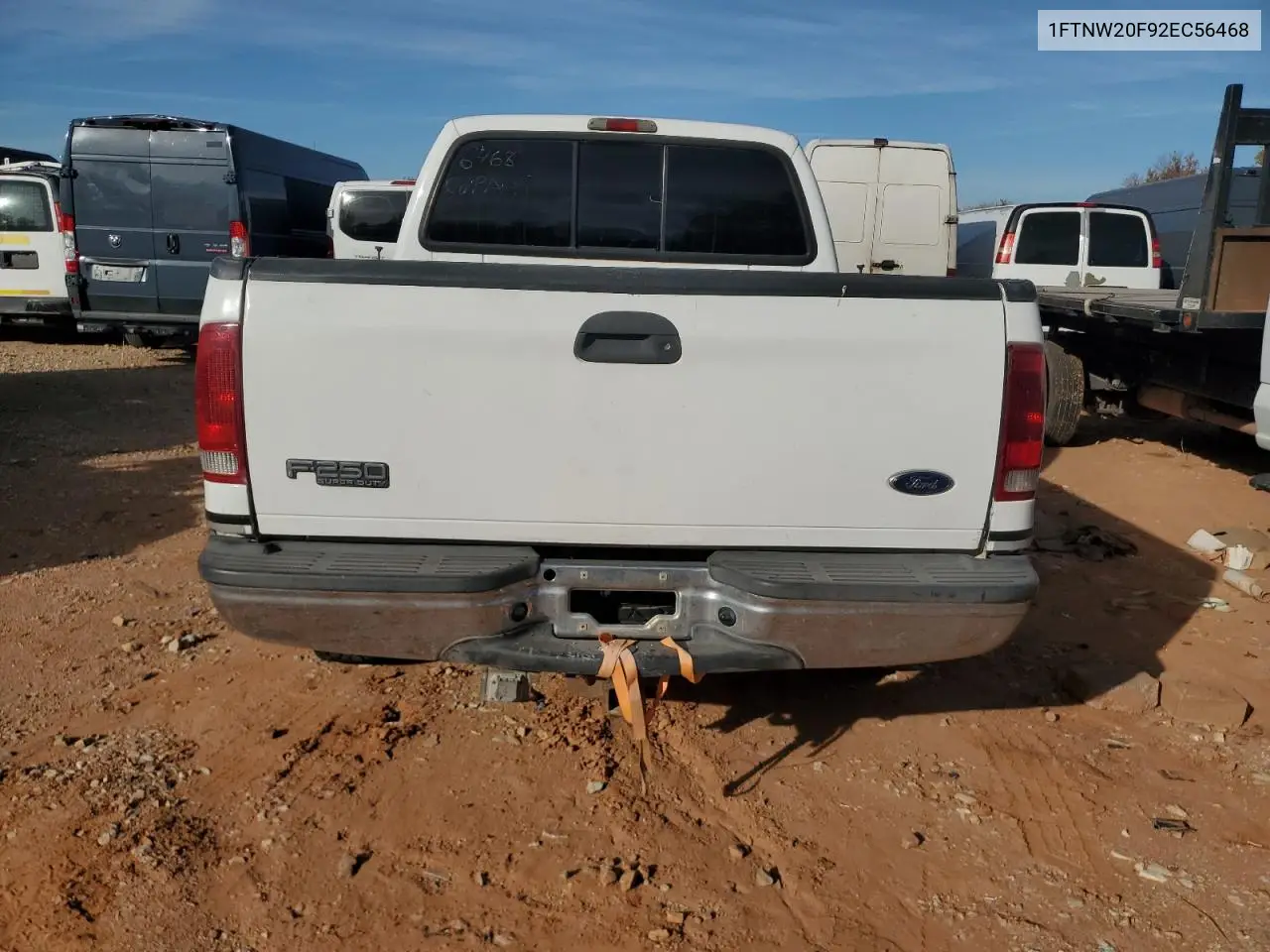 1FTNW20F92EC56468 2002 Ford F250 Super Duty