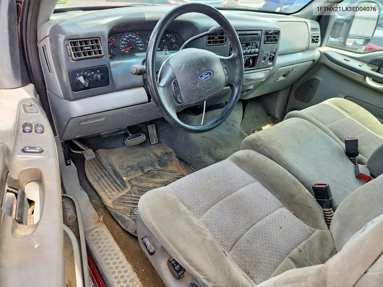2003 Ford F250 Super Duty VIN: 1FTNX21LX3ED04076 Lot: 57931756