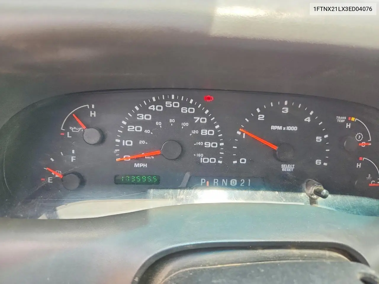 2003 Ford F250 Super Duty VIN: 1FTNX21LX3ED04076 Lot: 57931756