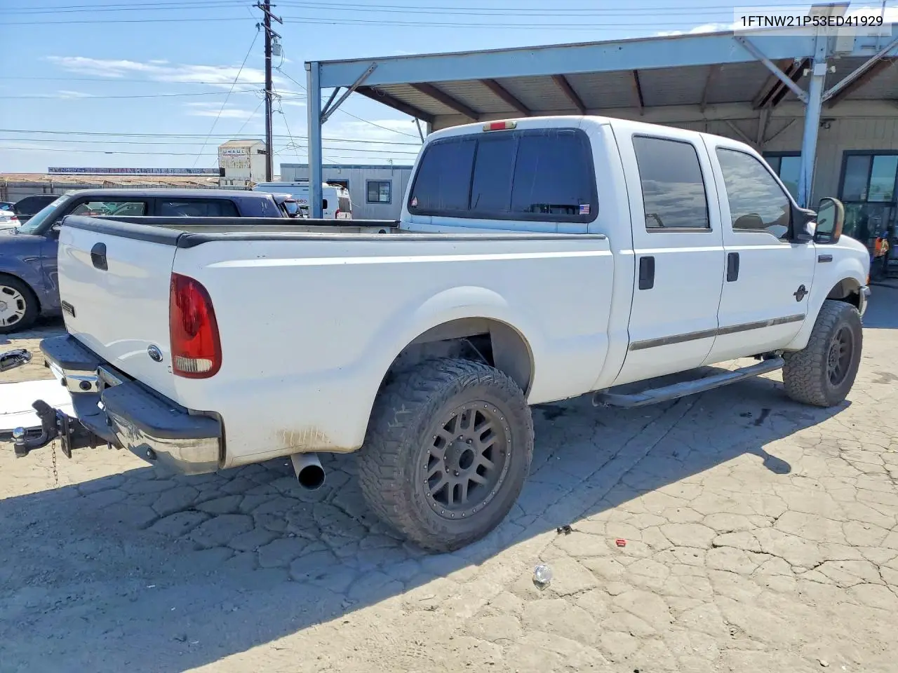 2003 Ford F250 Super Duty VIN: 1FTNW21P53ED41929 Lot: 61765116