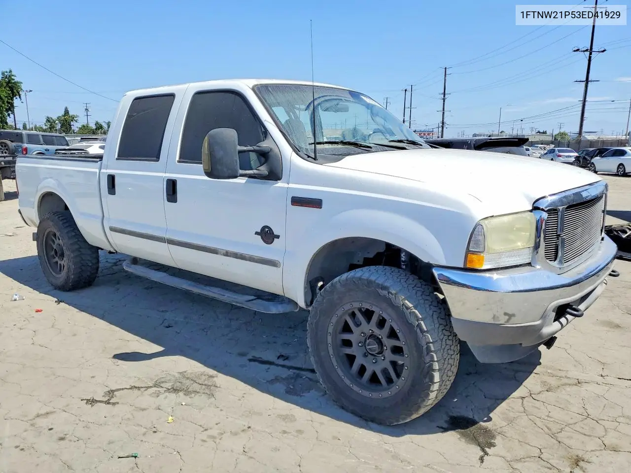 2003 Ford F250 Super Duty VIN: 1FTNW21P53ED41929 Lot: 61765116