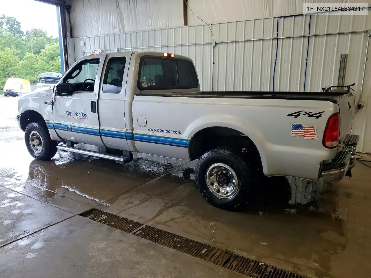 2004 Ford F250 Super Duty VIN: 1FTNX21L84EB34317 Lot: 60750336