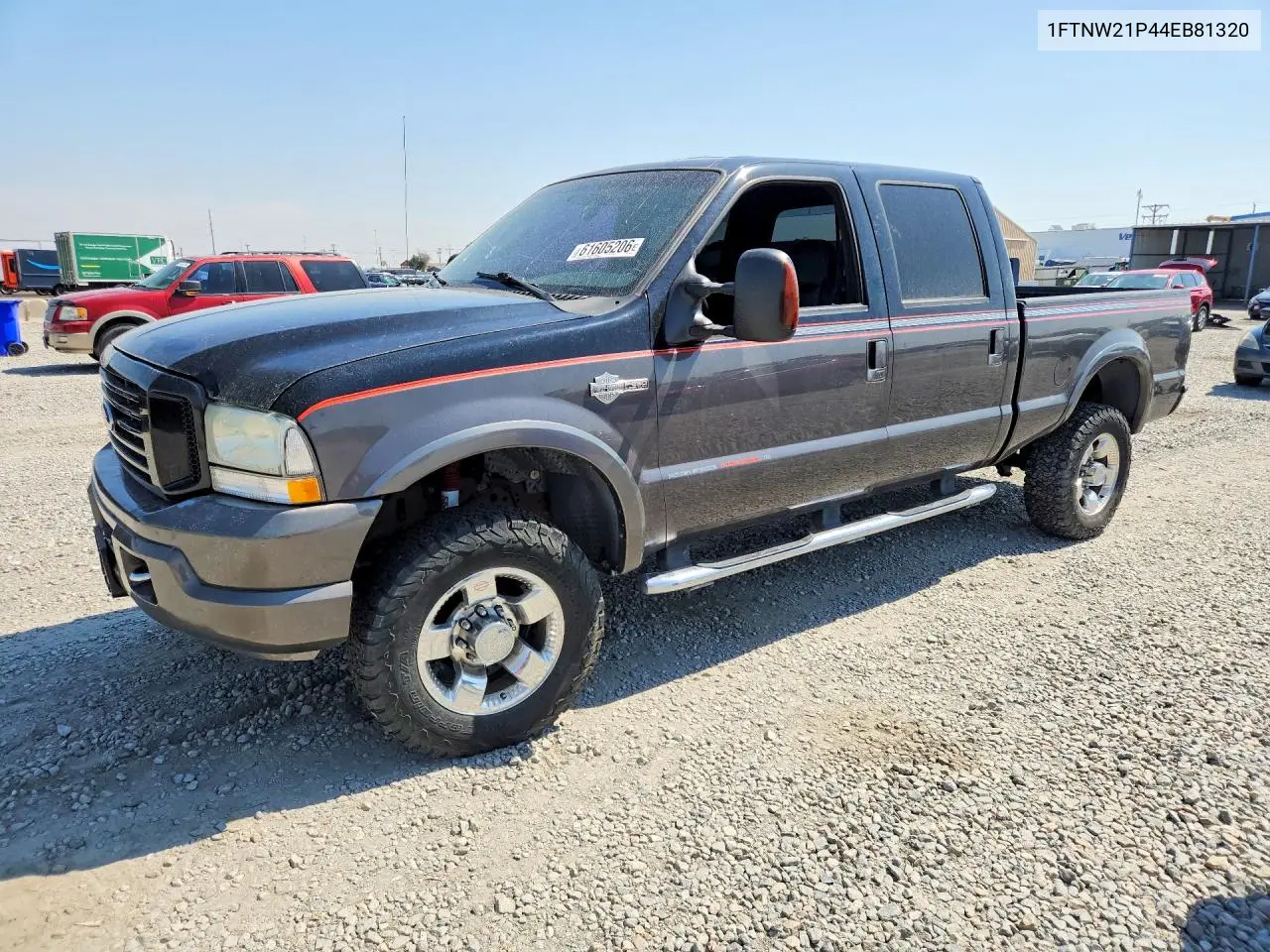 2004 Ford F250 Super Duty VIN: 1FTNW21P44EB81320 Lot: 61605206