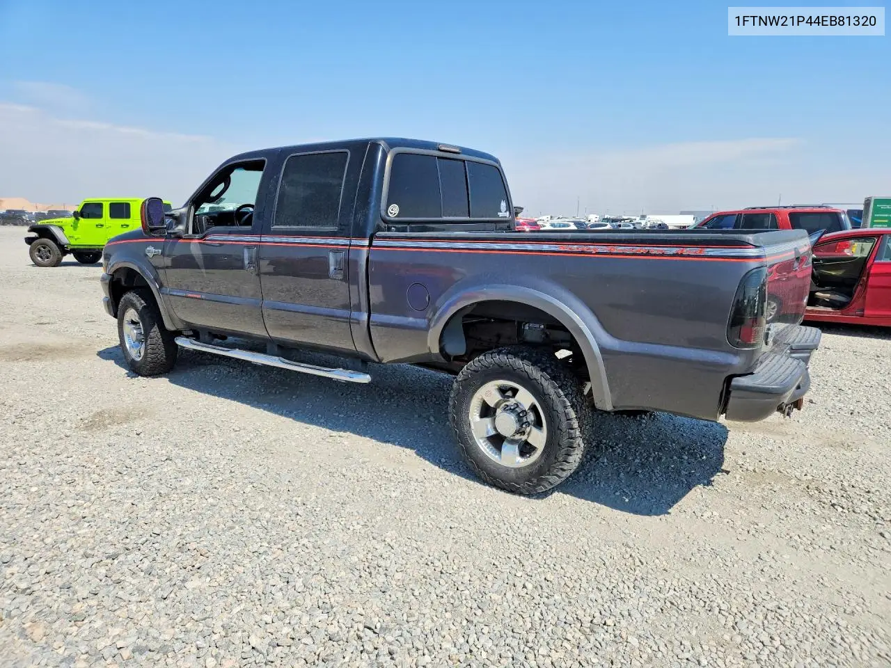 2004 Ford F250 Super Duty VIN: 1FTNW21P44EB81320 Lot: 61605206