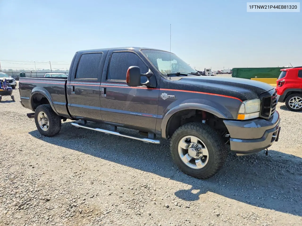 2004 Ford F250 Super Duty VIN: 1FTNW21P44EB81320 Lot: 61605206