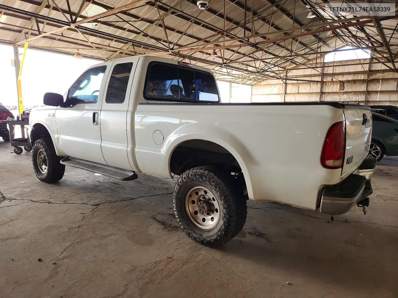 2004 Ford F250 Super Duty VIN: 1FTNX21L74EA53339 Lot: 61745346