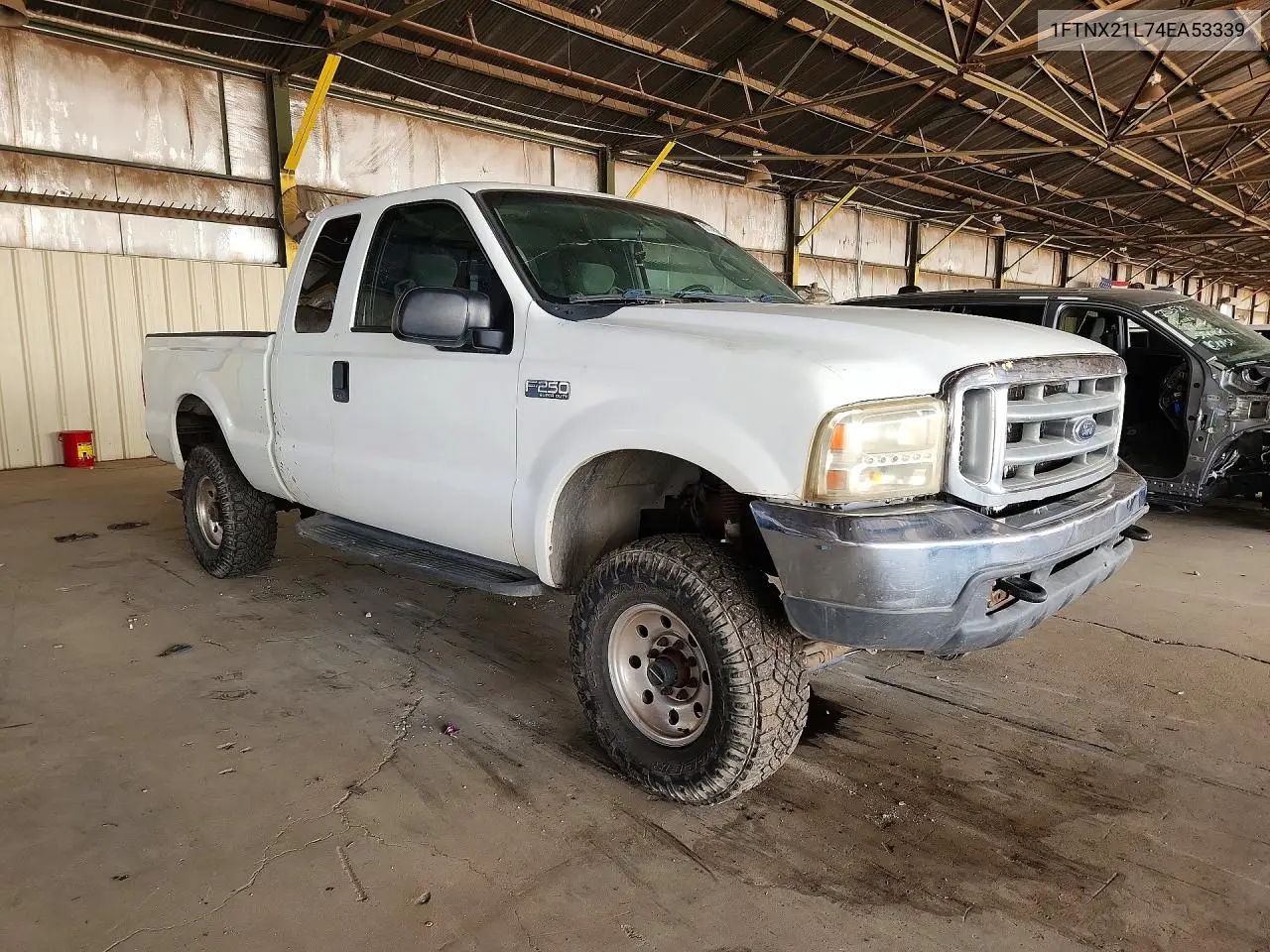 2004 Ford F250 Super Duty VIN: 1FTNX21L74EA53339 Lot: 61745346