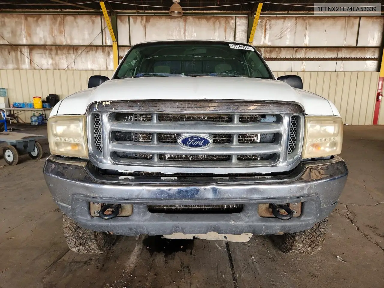 2004 Ford F250 Super Duty VIN: 1FTNX21L74EA53339 Lot: 61745346