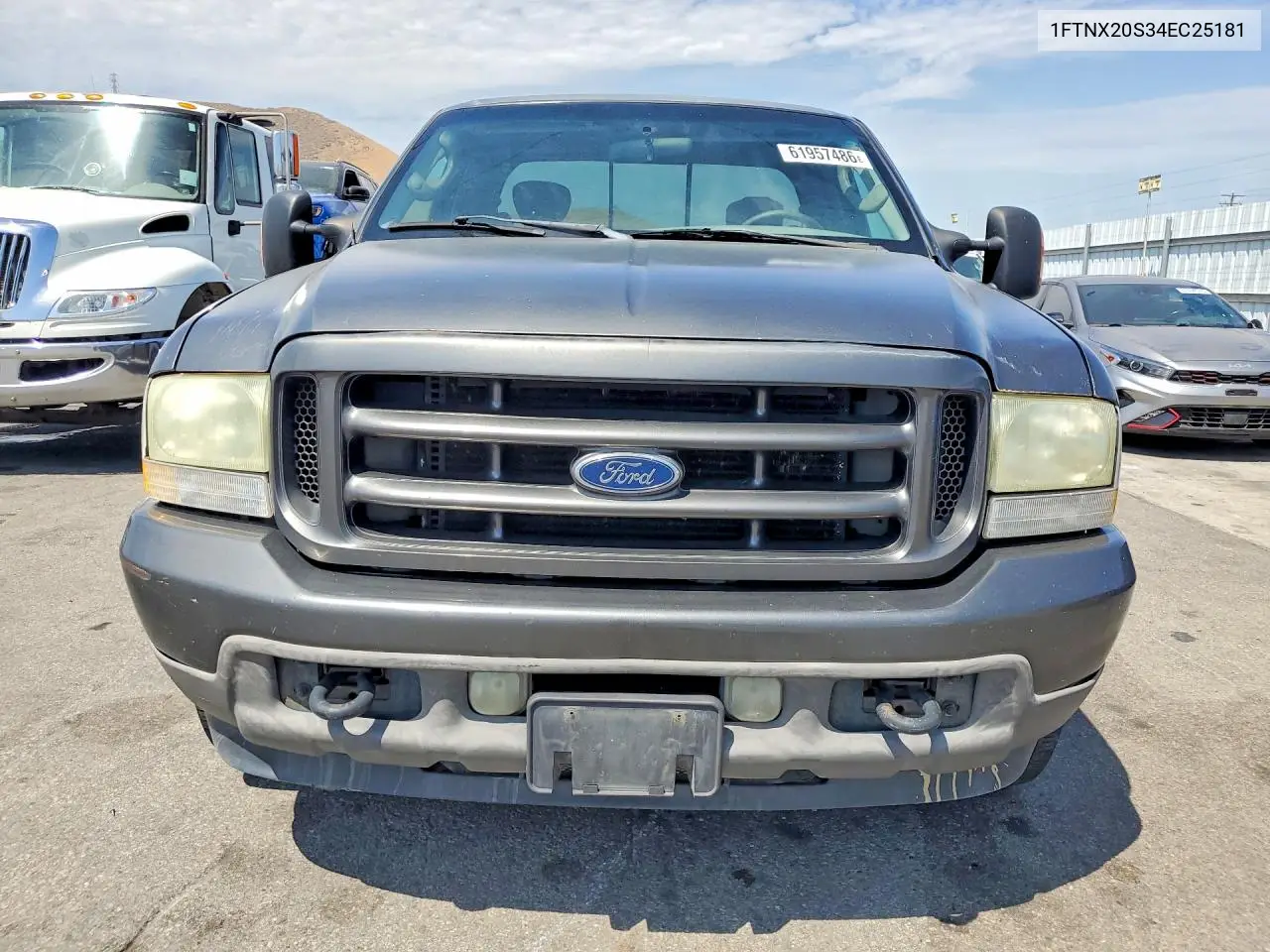 2004 Ford F250 Super Duty VIN: 1FTNX20S34EC25181 Lot: 61957486