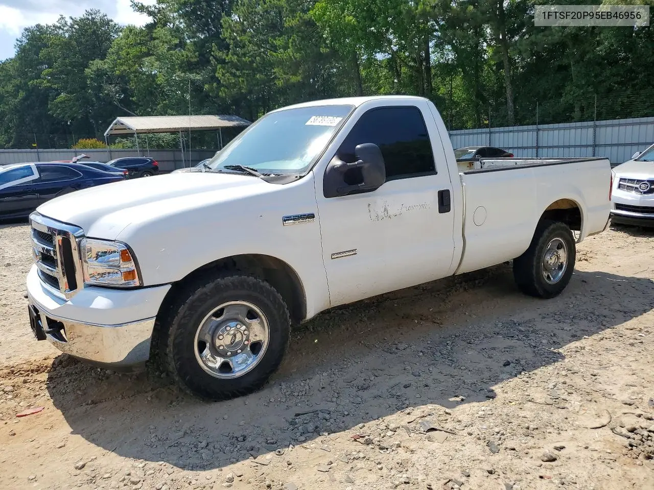 2005 Ford F250 Super Duty VIN: 1FTSF20P95EB46956 Lot: 58799196