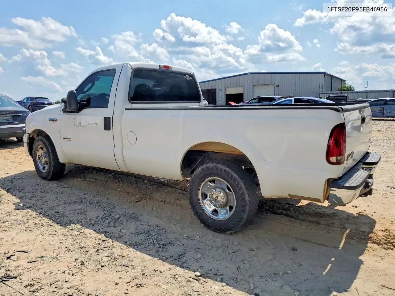 2005 Ford F250 Super Duty VIN: 1FTSF20P95EB46956 Lot: 58799196