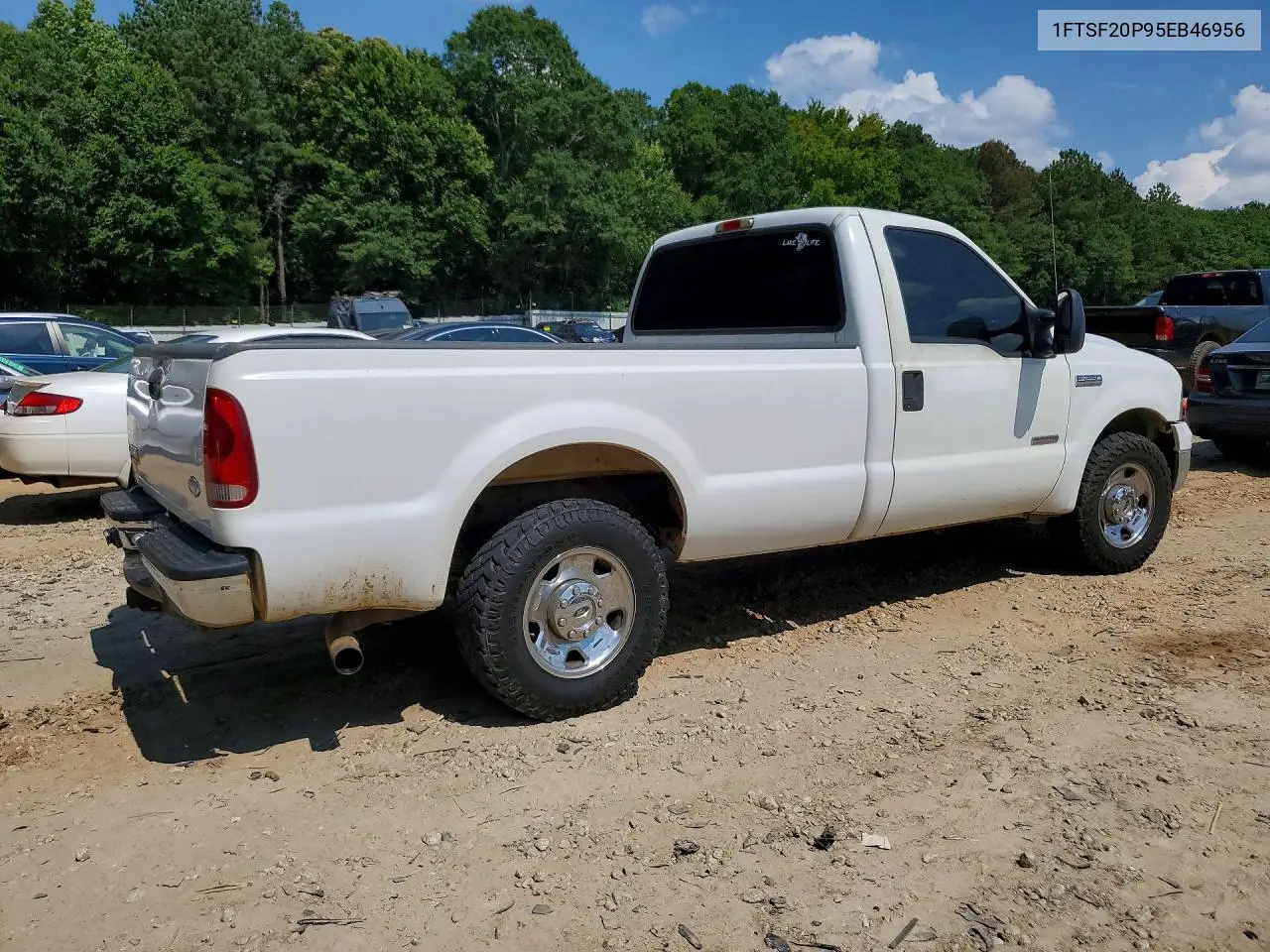 2005 Ford F250 Super Duty VIN: 1FTSF20P95EB46956 Lot: 58799196