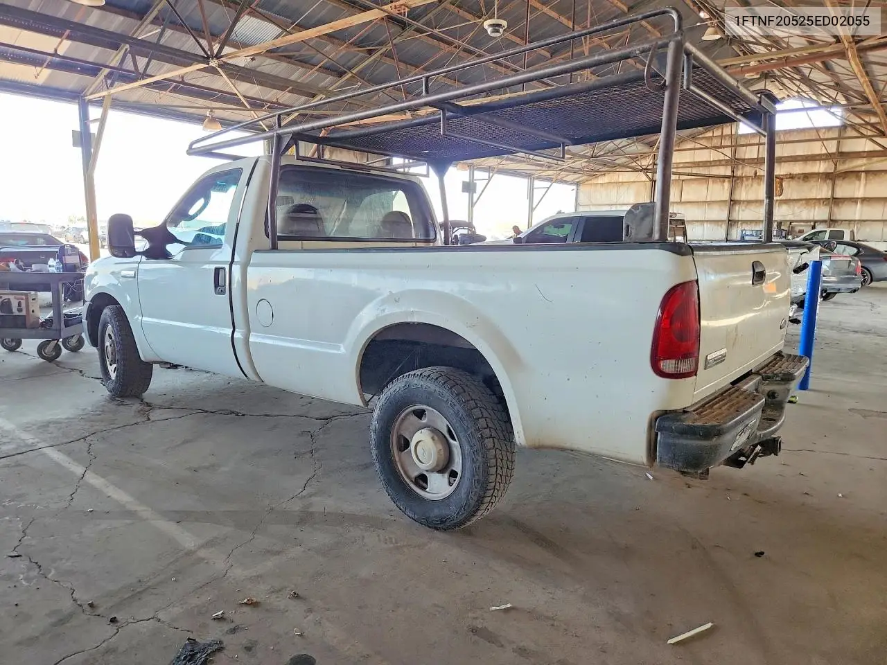 2005 Ford F250 Super Duty VIN: 1FTNF20525ED02055 Lot: 60142636