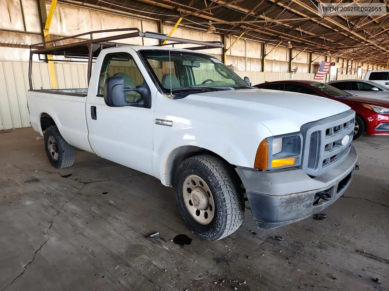 2005 Ford F250 Super Duty VIN: 1FTNF20525ED02055 Lot: 60142636