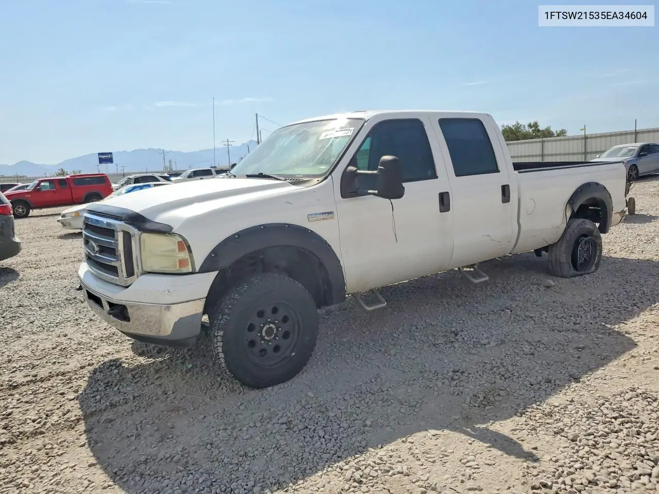 2005 Ford F250 Super Duty VIN: 1FTSW21535EA34604 Lot: 61978836