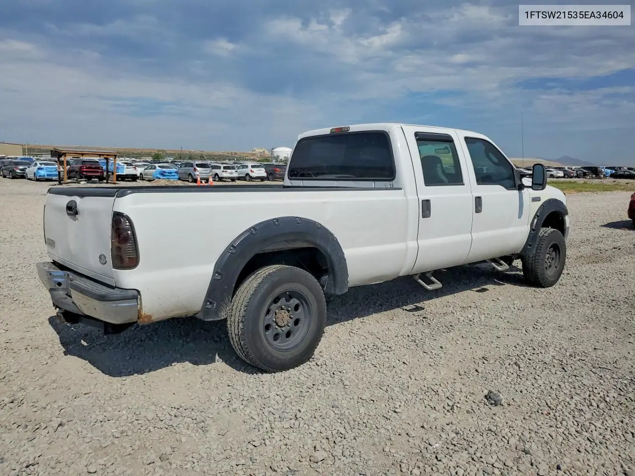 2005 Ford F250 Super Duty VIN: 1FTSW21535EA34604 Lot: 61978836