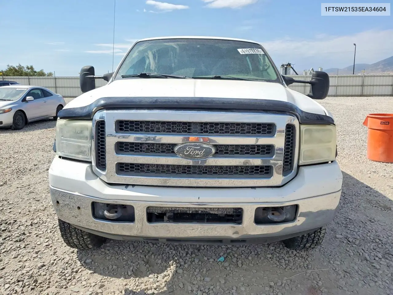 2005 Ford F250 Super Duty VIN: 1FTSW21535EA34604 Lot: 61978836