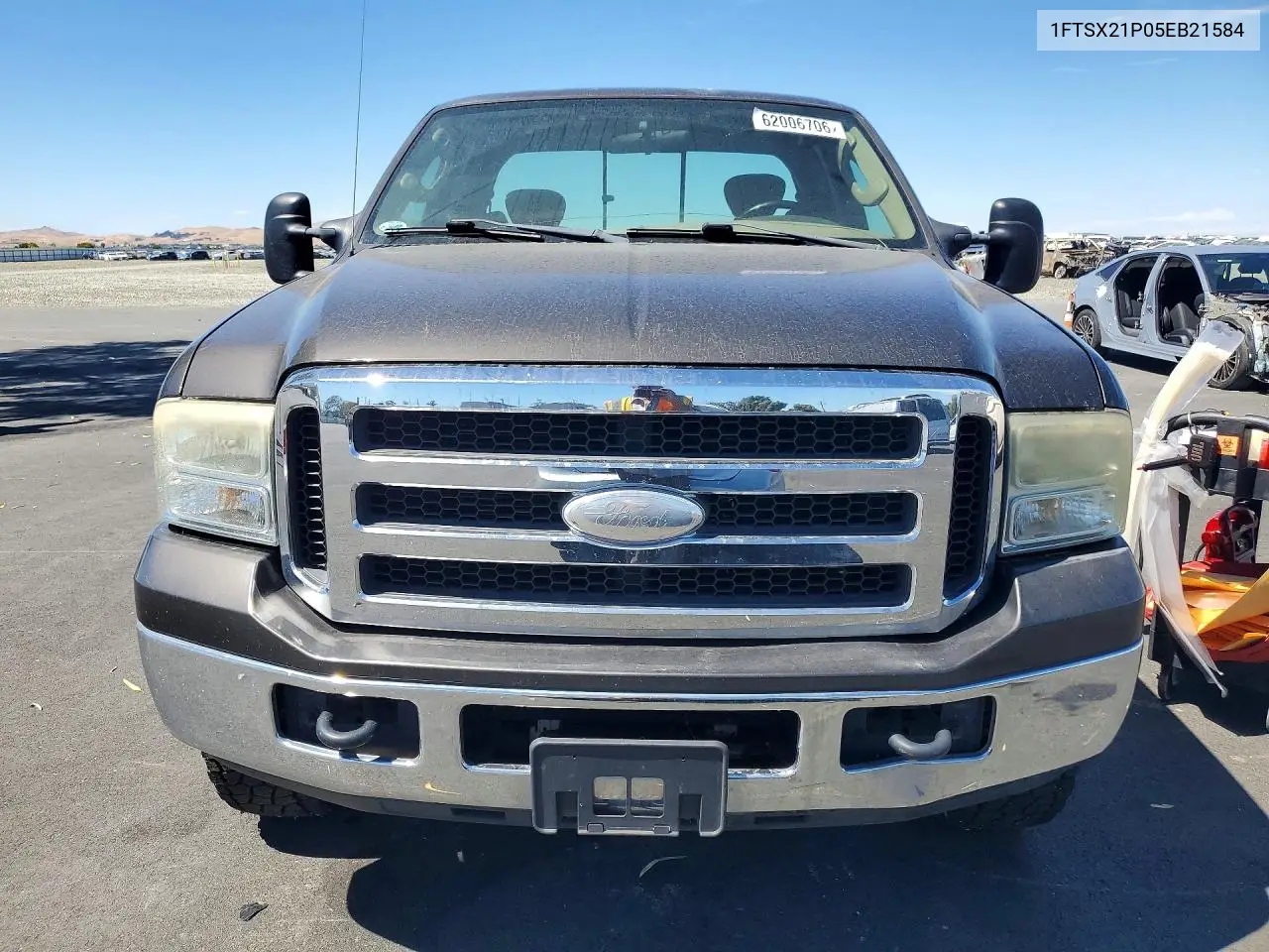 2005 Ford F250 Super Duty VIN: 1FTSX21P05EB21584 Lot: 62006706