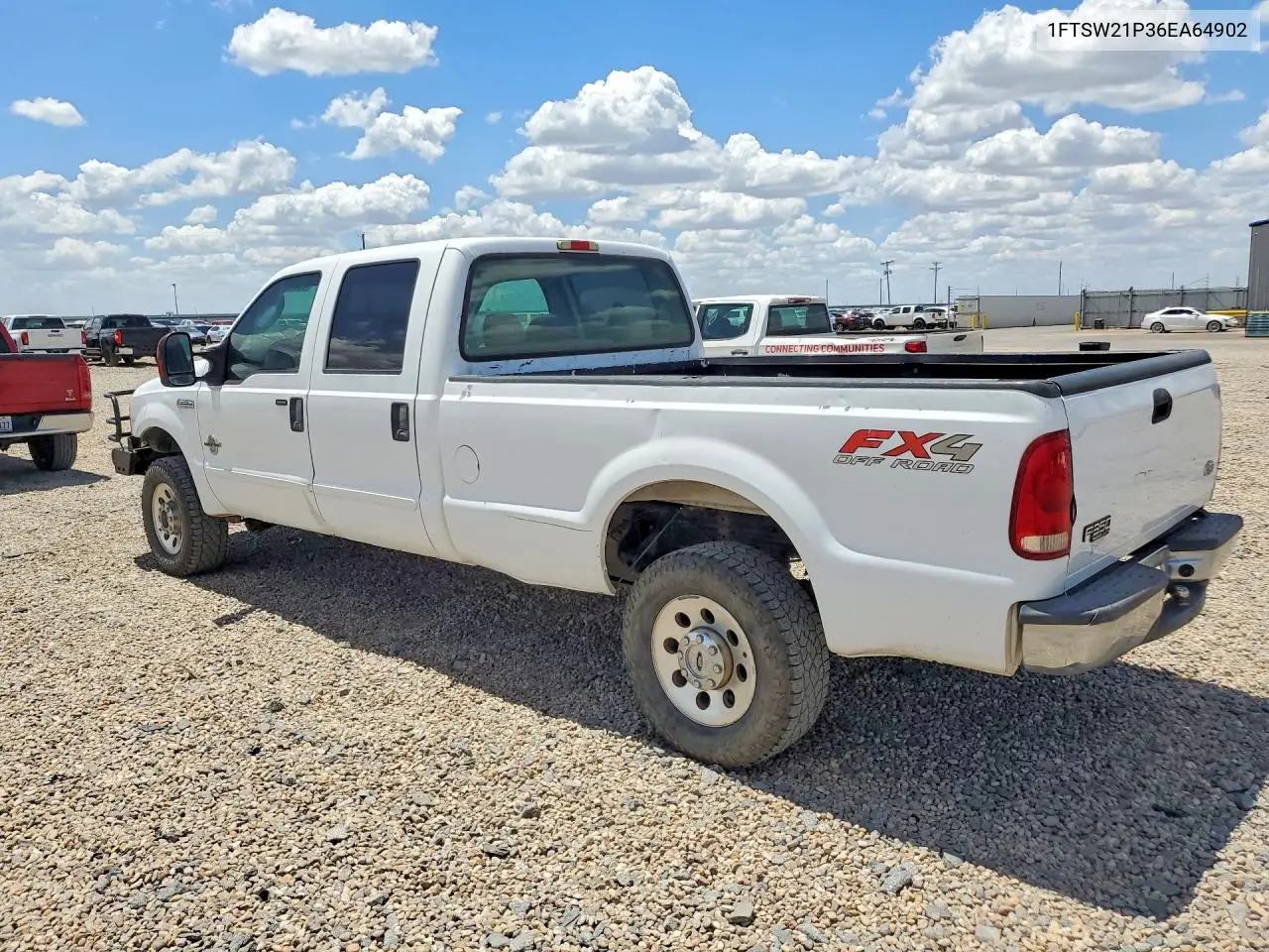 2006 Ford F250 Super Duty VIN: 1FTSW21P36EA64902 Lot: 60470606