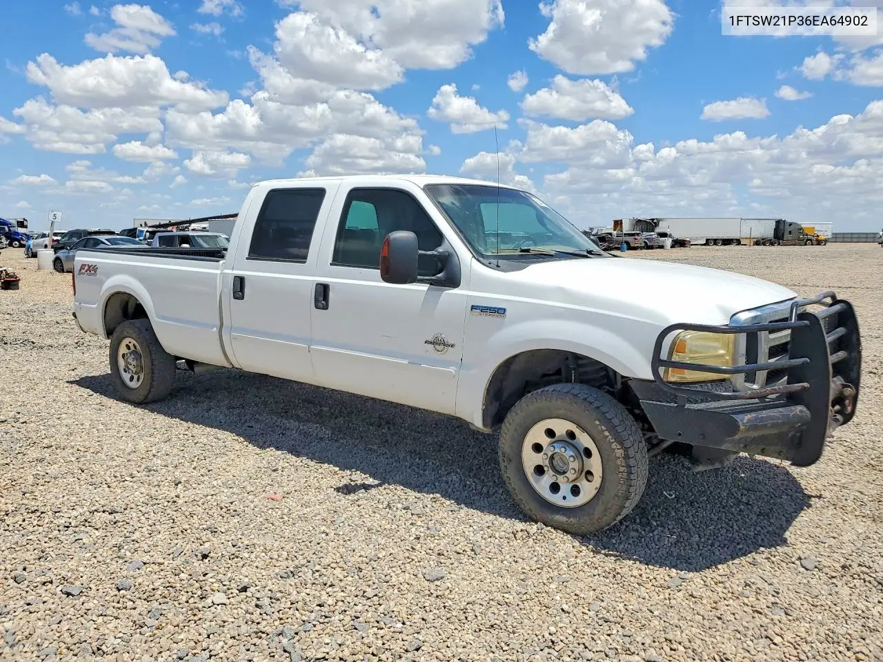 2006 Ford F250 Super Duty VIN: 1FTSW21P36EA64902 Lot: 60470606