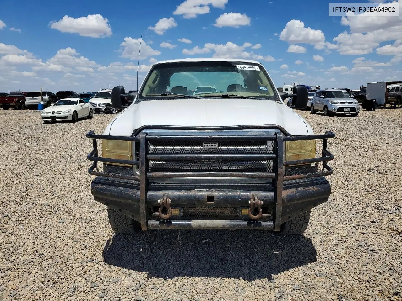 2006 Ford F250 Super Duty VIN: 1FTSW21P36EA64902 Lot: 60470606