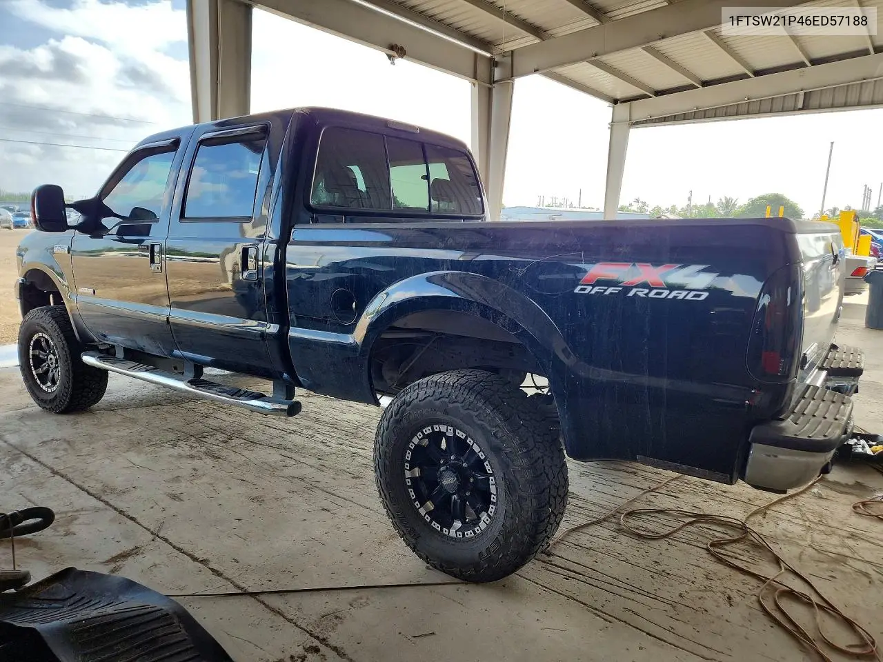 2006 Ford F250 Super Duty VIN: 1FTSW21P46ED57188 Lot: 61111166