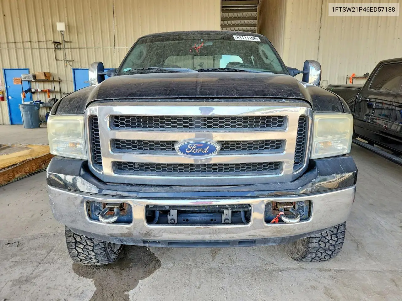 2006 Ford F250 Super Duty VIN: 1FTSW21P46ED57188 Lot: 61111166