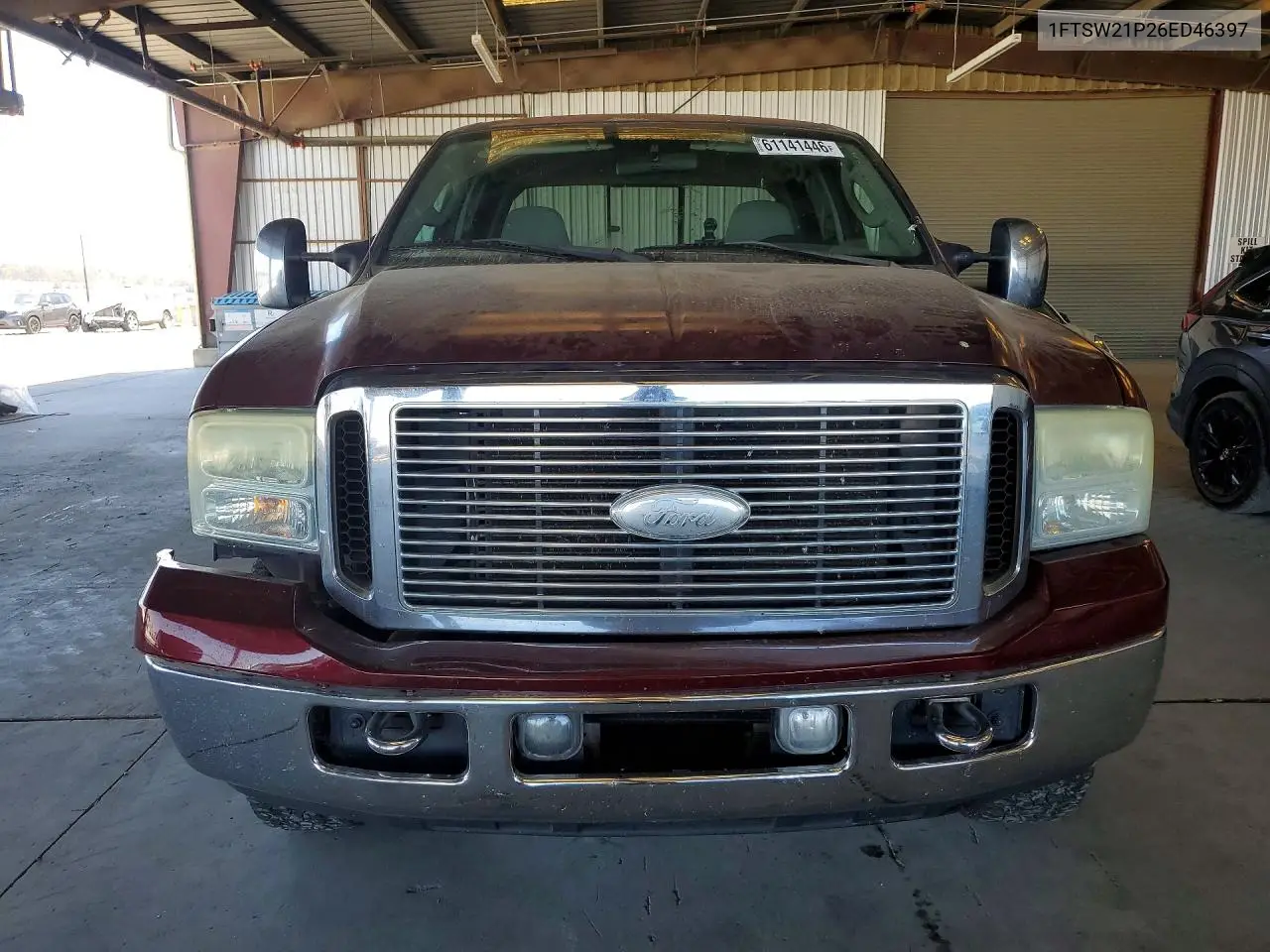 2006 Ford F250 Super Duty VIN: 1FTSW21P26ED46397 Lot: 61141446