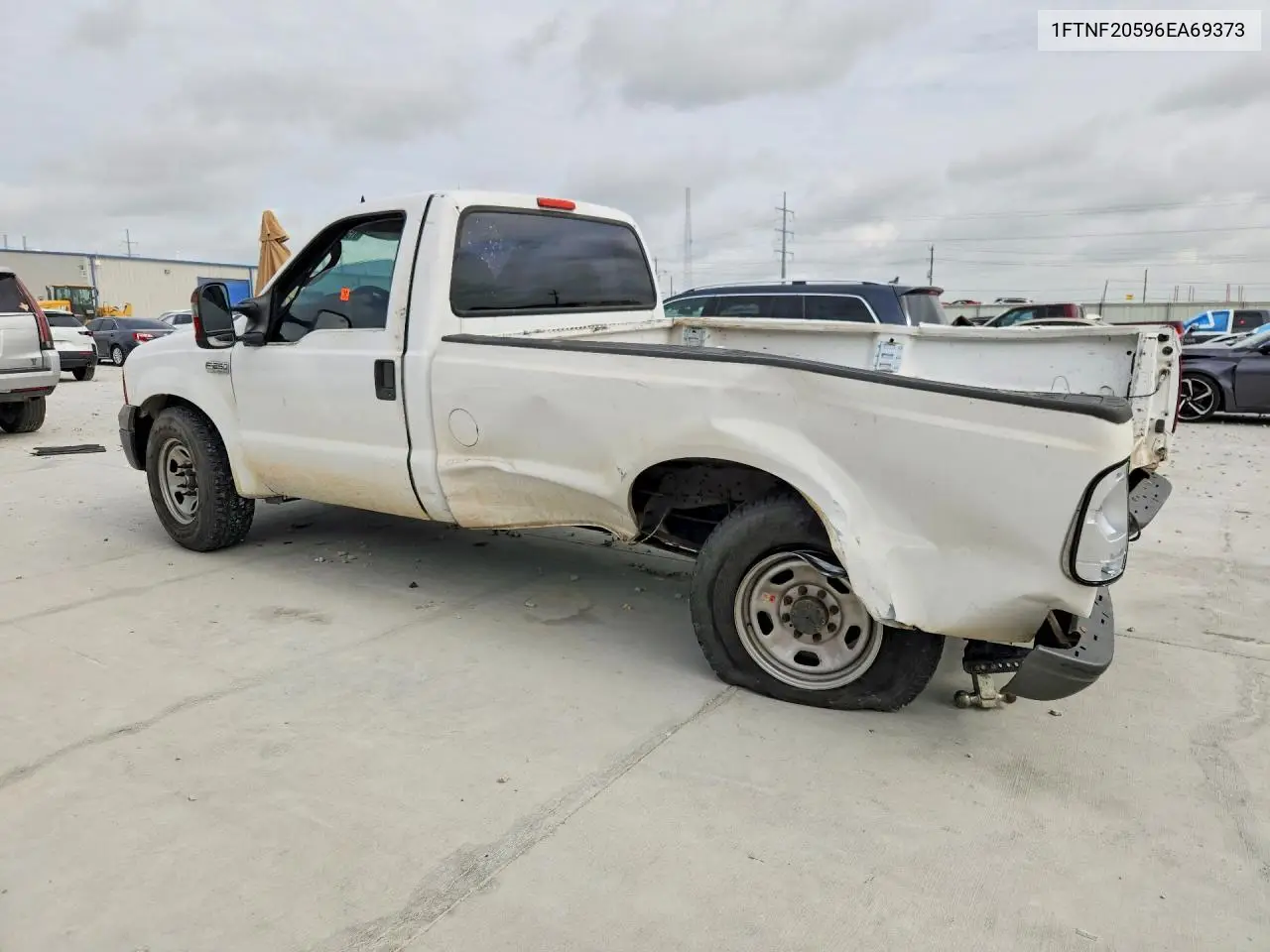 2006 Ford F250 Super Duty VIN: 1FTNF20596EA69373 Lot: 61501306