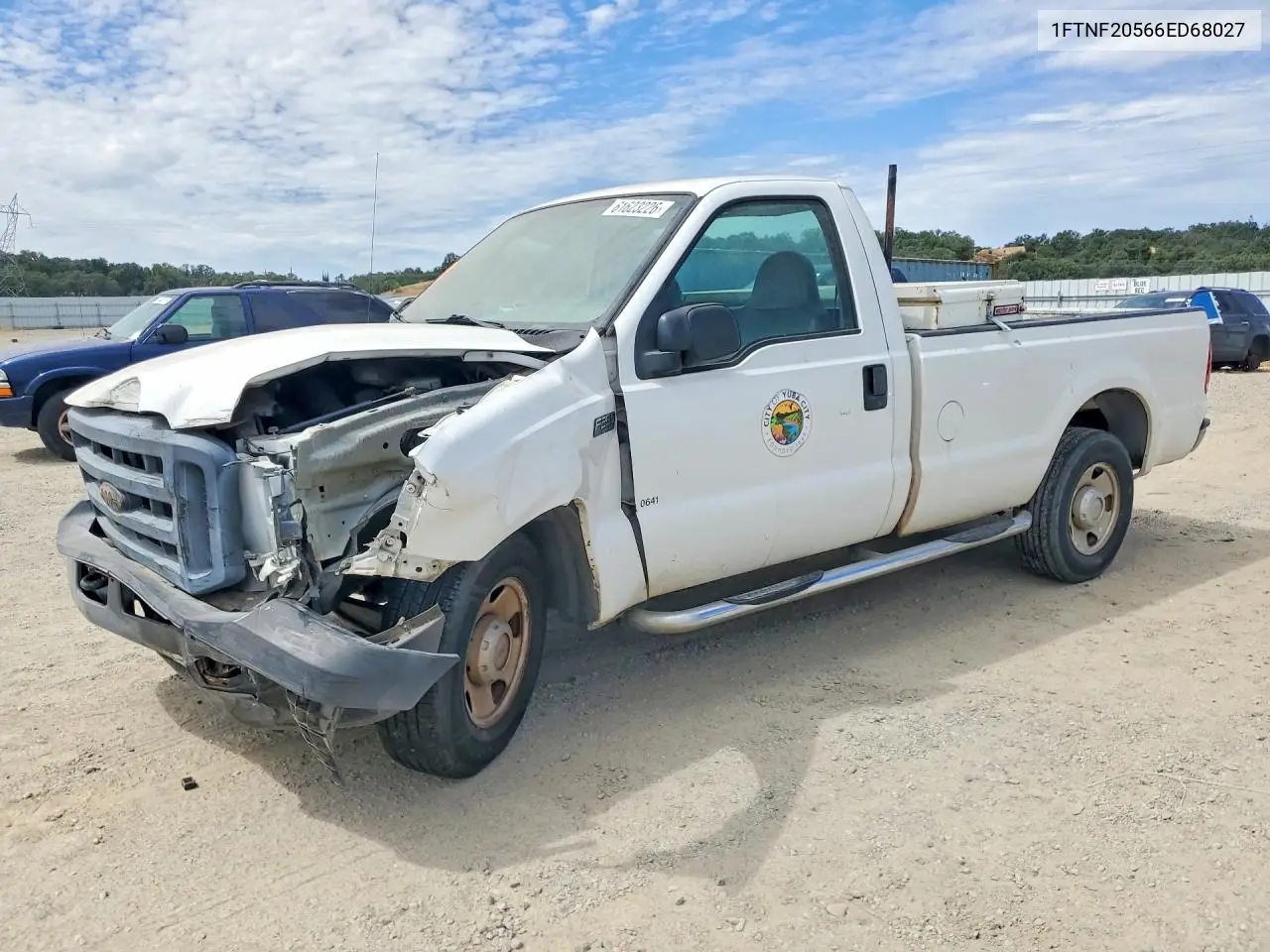2006 Ford F250 Super Duty VIN: 1FTNF20566ED68027 Lot: 61623226
