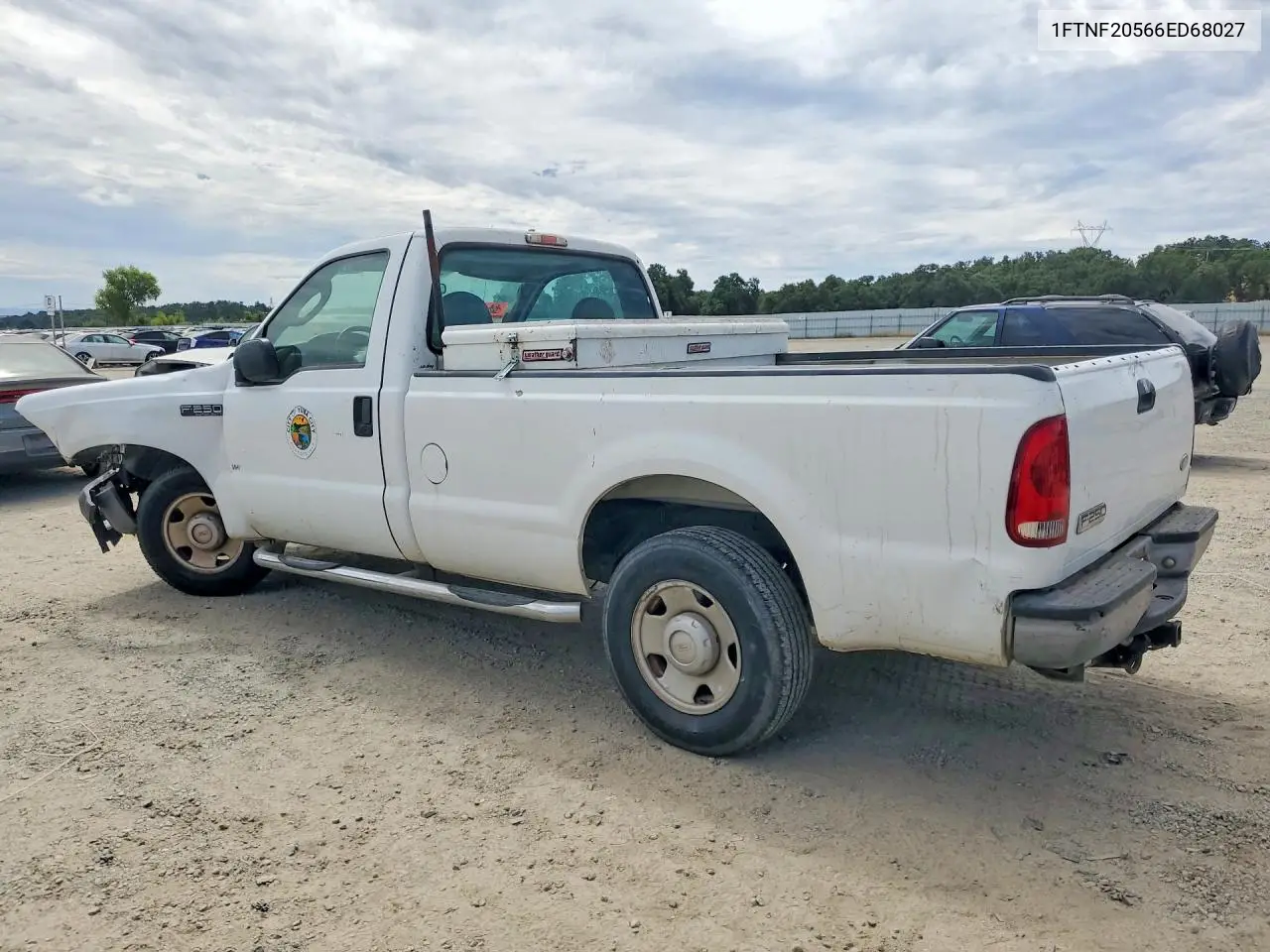 2006 Ford F250 Super Duty VIN: 1FTNF20566ED68027 Lot: 61623226