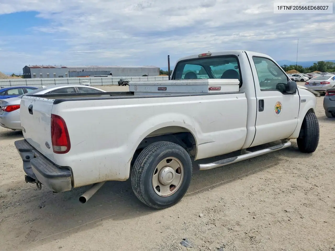 2006 Ford F250 Super Duty VIN: 1FTNF20566ED68027 Lot: 61623226