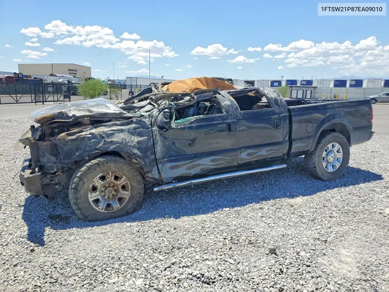 2007 Ford F250 Super Duty VIN: 1FTSW21P87EA09010 Lot: 61325026