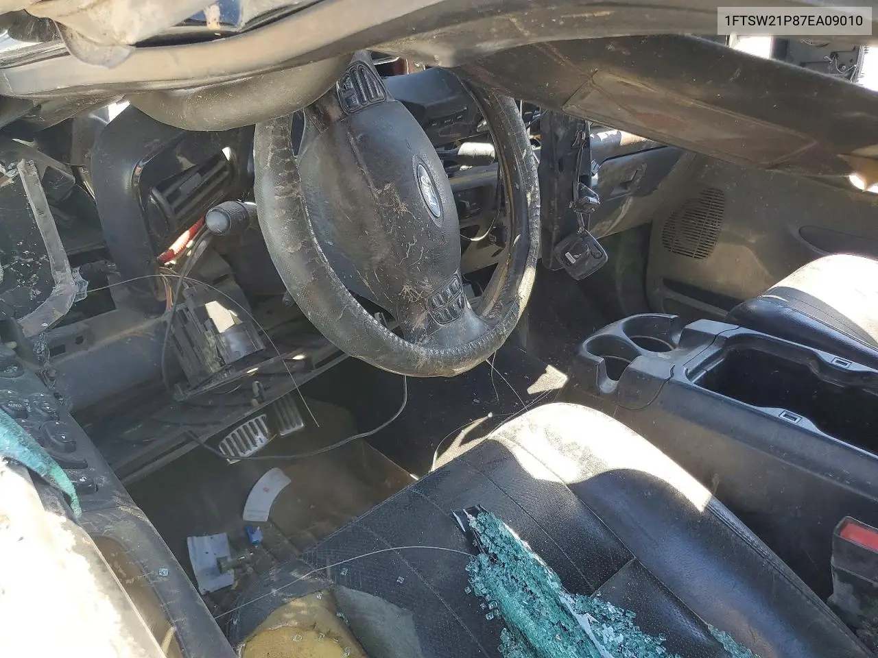 2007 Ford F250 Super Duty VIN: 1FTSW21P87EA09010 Lot: 61325026
