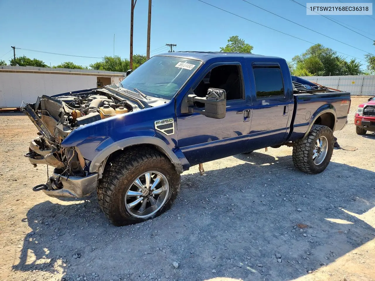 2008 Ford F250Sd VIN: 1FTSW21Y68EC36318 Lot: 59654496