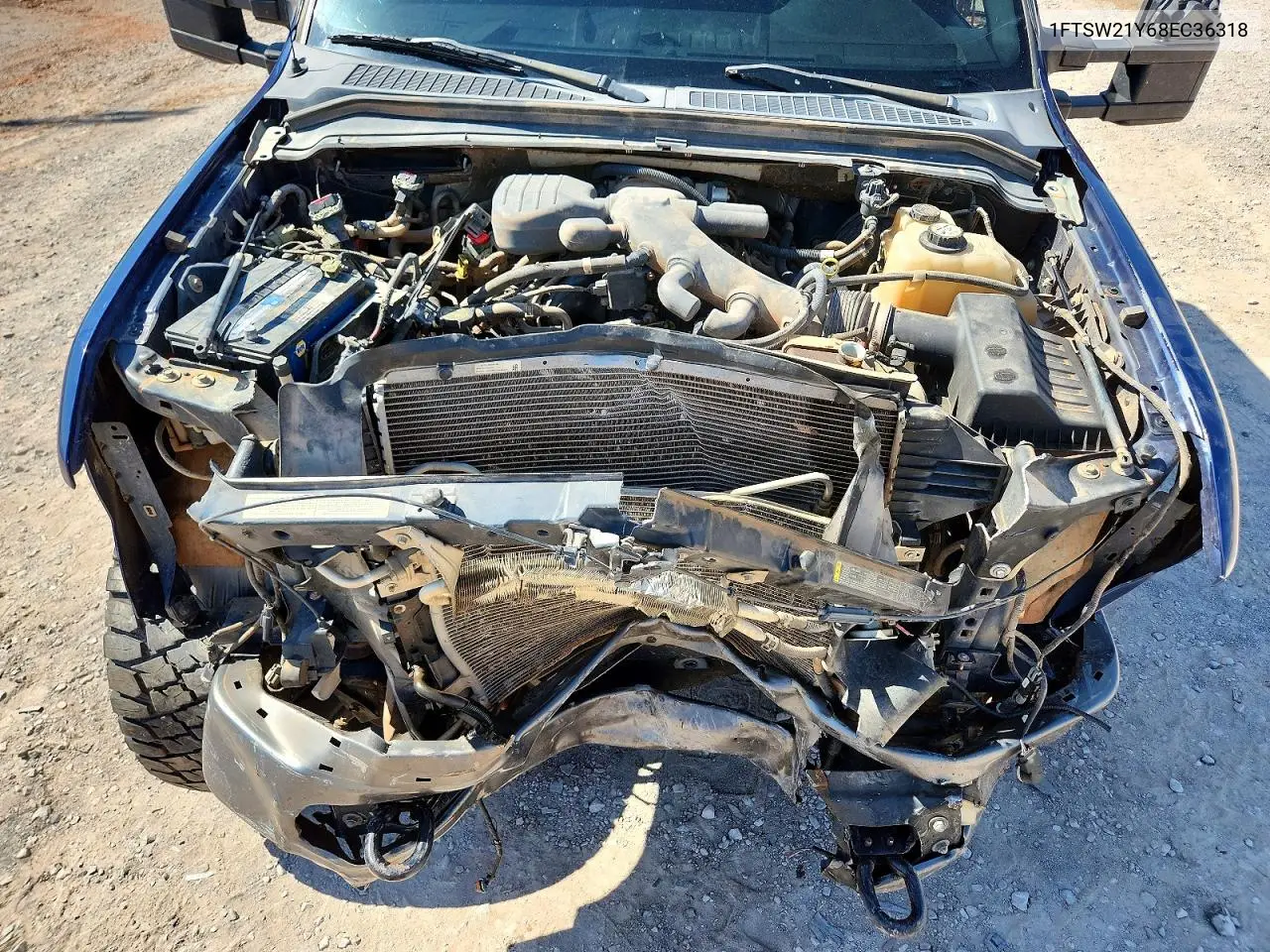 2008 Ford F250Sd VIN: 1FTSW21Y68EC36318 Lot: 59654496