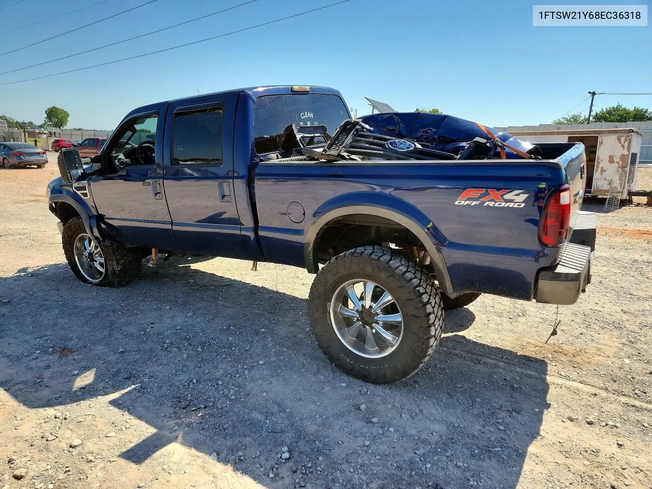 2008 Ford F250Sd VIN: 1FTSW21Y68EC36318 Lot: 59654496
