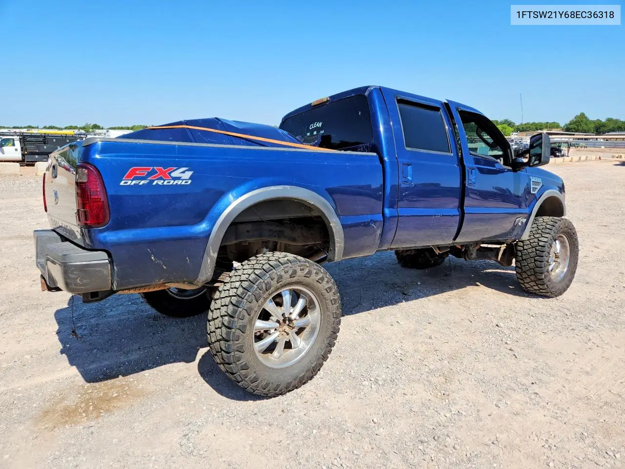 2008 Ford F250Sd VIN: 1FTSW21Y68EC36318 Lot: 59654496