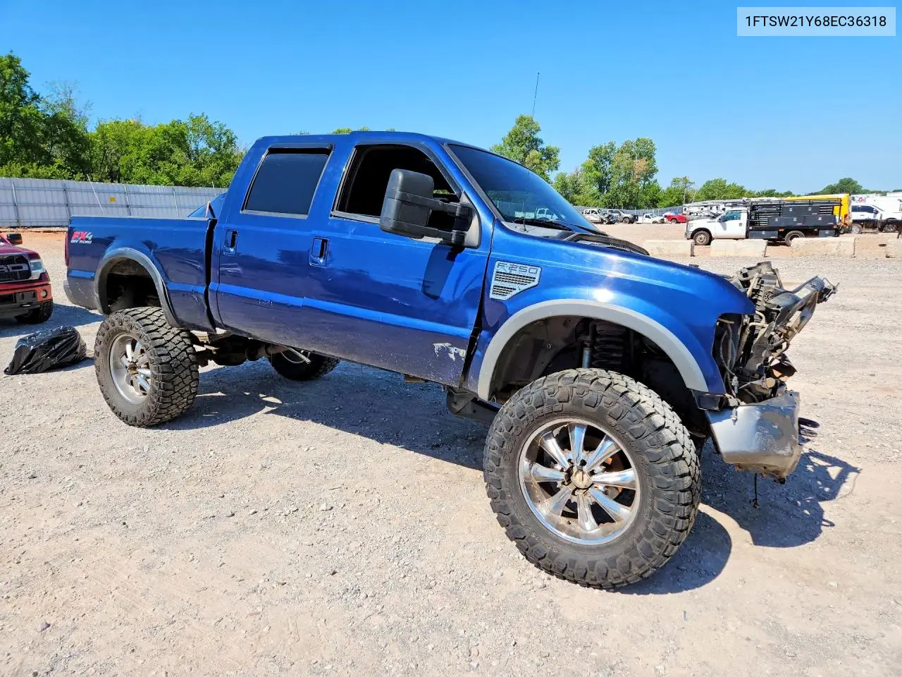 2008 Ford F250Sd VIN: 1FTSW21Y68EC36318 Lot: 59654496