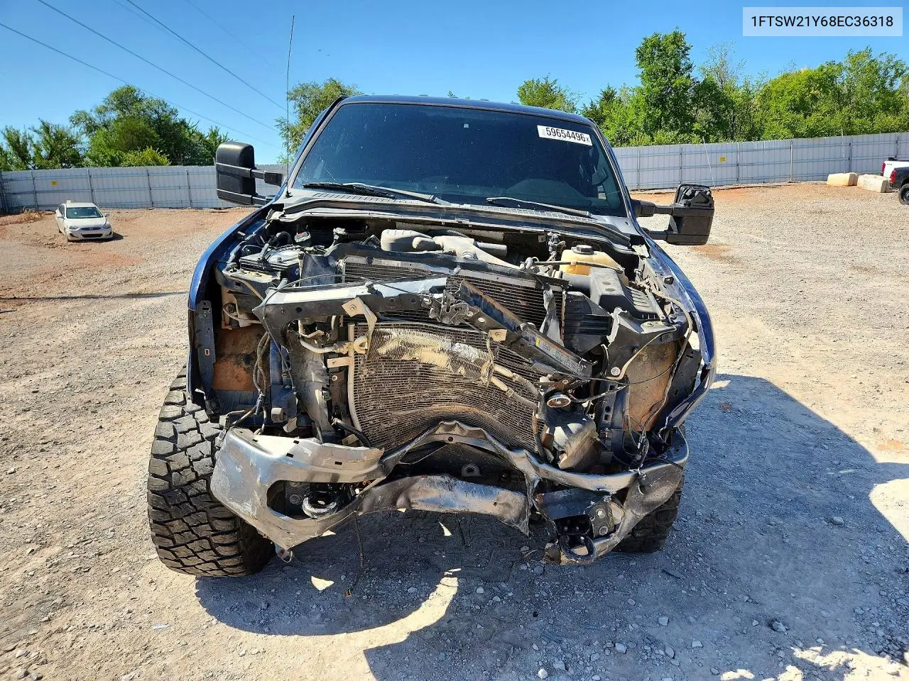 2008 Ford F250Sd VIN: 1FTSW21Y68EC36318 Lot: 59654496