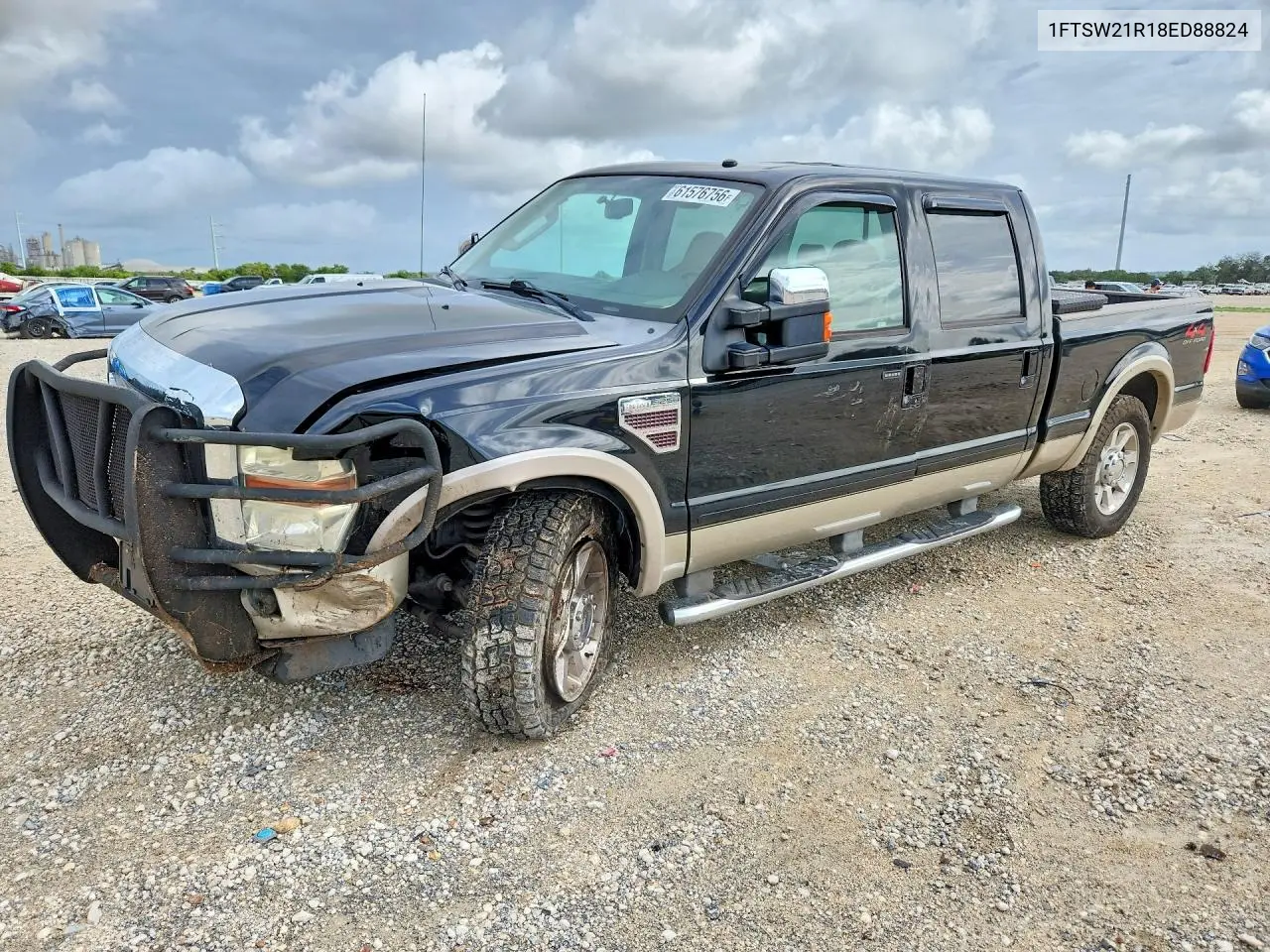 2008 Ford F250 Super Duty VIN: 1FTSW21R18ED88824 Lot: 61576756