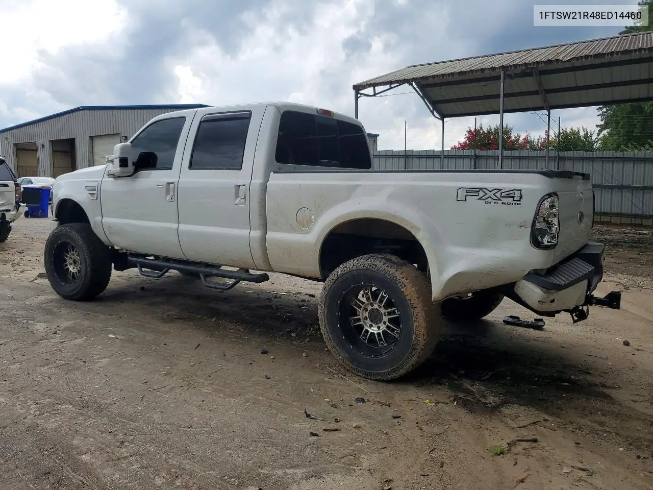 2008 Ford F250 Super Duty VIN: 1FTSW21R48ED14460 Lot: 61599886