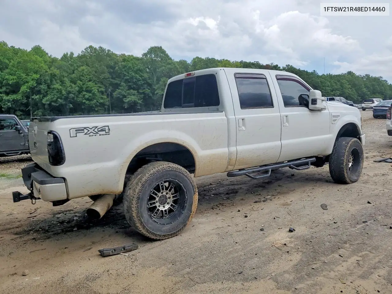 2008 Ford F250 Super Duty VIN: 1FTSW21R48ED14460 Lot: 61599886