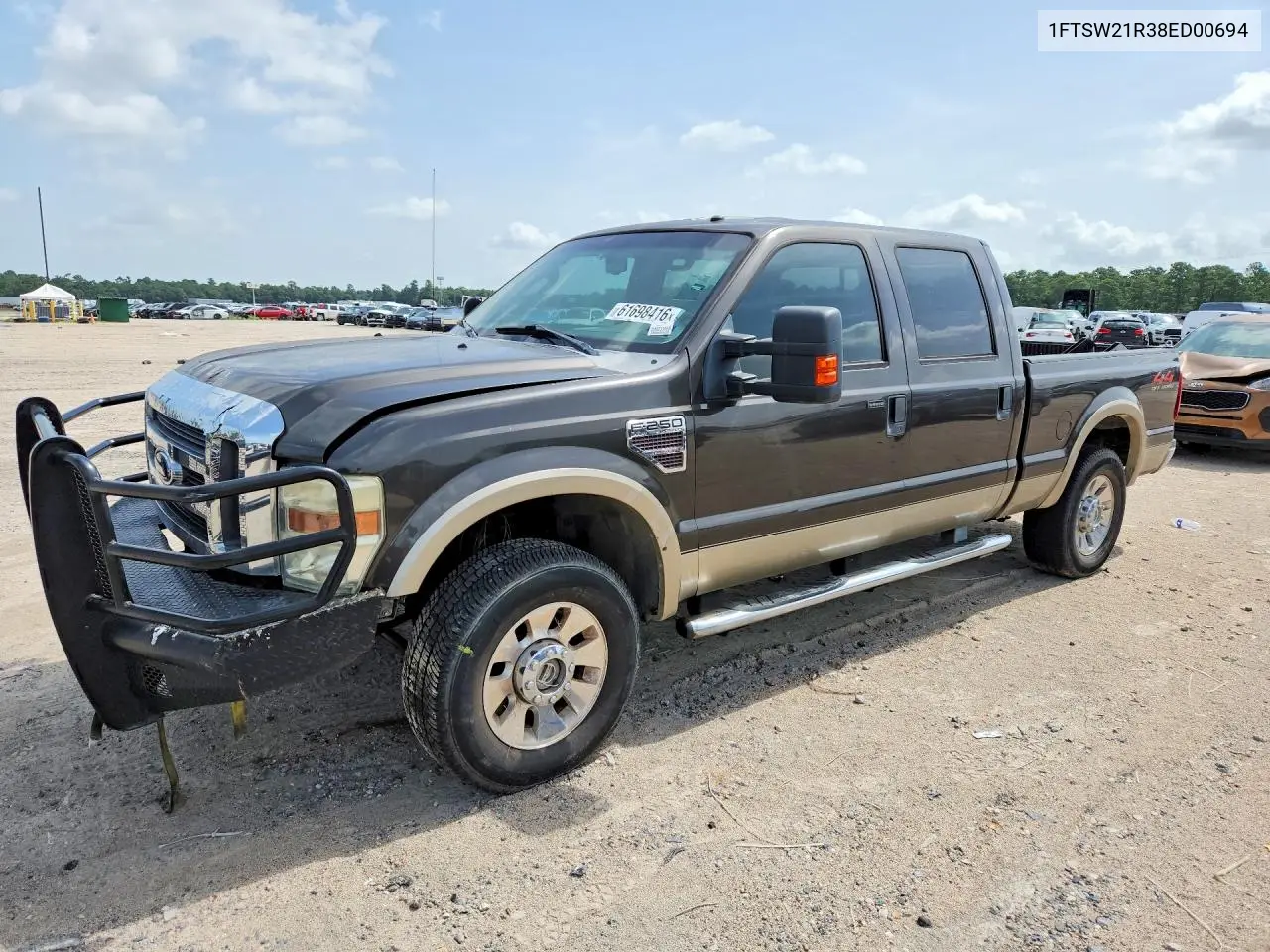 2008 Ford F250 Super Duty VIN: 1FTSW21R38ED00694 Lot: 61698416