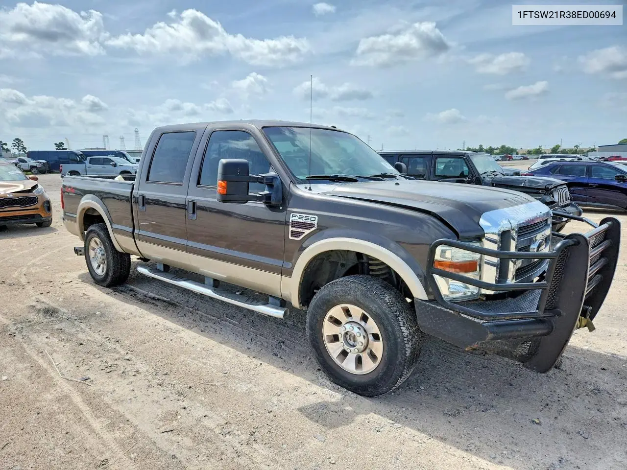 2008 Ford F250 Super Duty VIN: 1FTSW21R38ED00694 Lot: 61698416