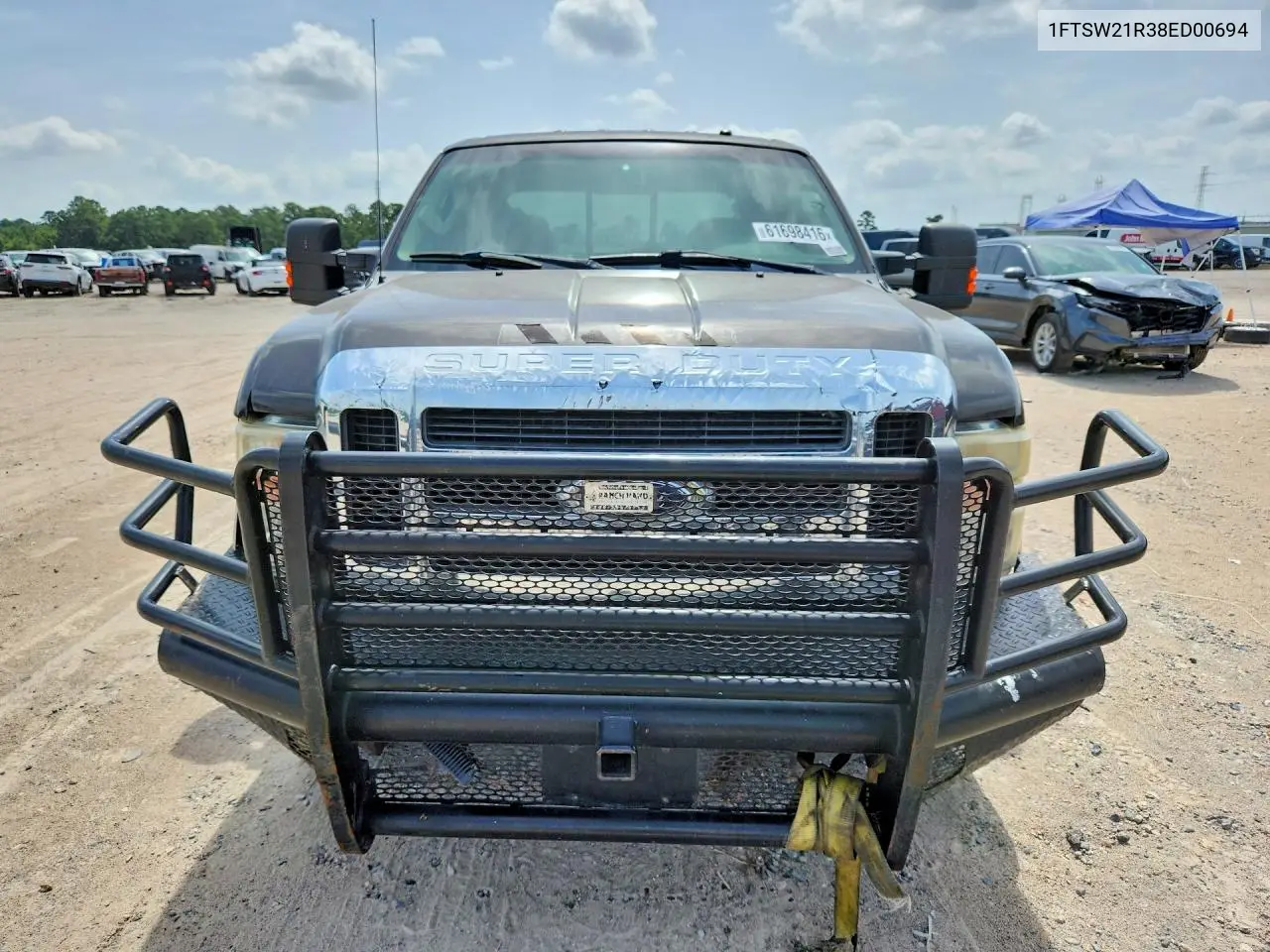 2008 Ford F250 Super Duty VIN: 1FTSW21R38ED00694 Lot: 61698416