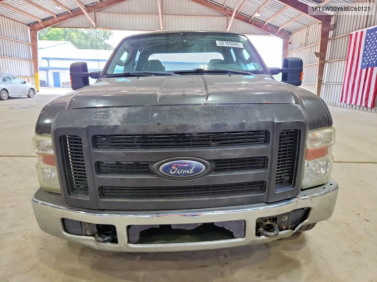 2008 Ford F250 Super Duty VIN: 1FTSW20Y68EC60121 Lot: 62105046
